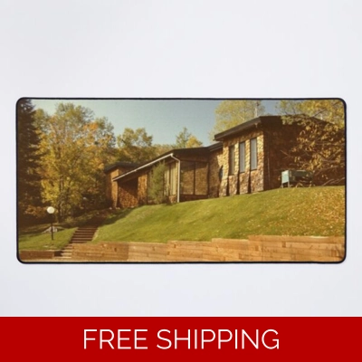 Le Studio Desk Mat Building Glory days 1970`s